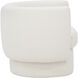 Valence Maya White Armchair